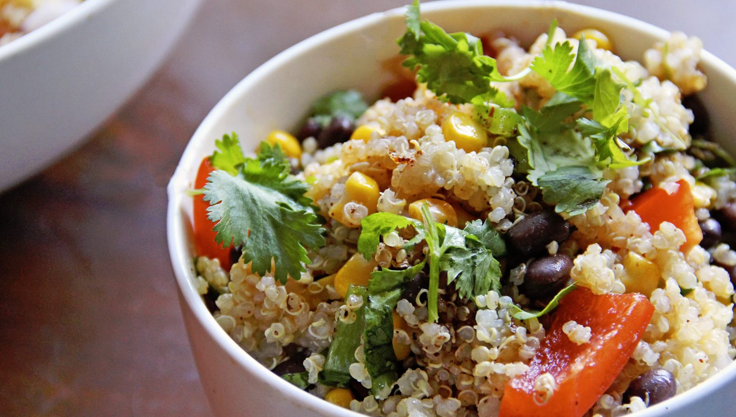 ensalada ligera con quinoa