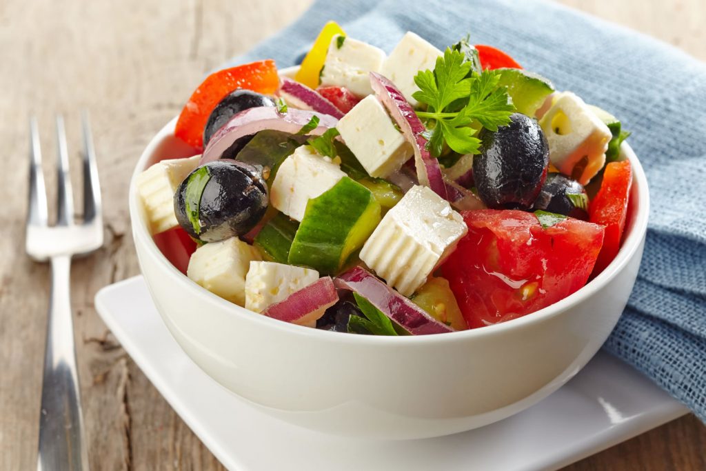 Receta De Ensalada Griega Mediterránea Ligera Y Saludable 2978