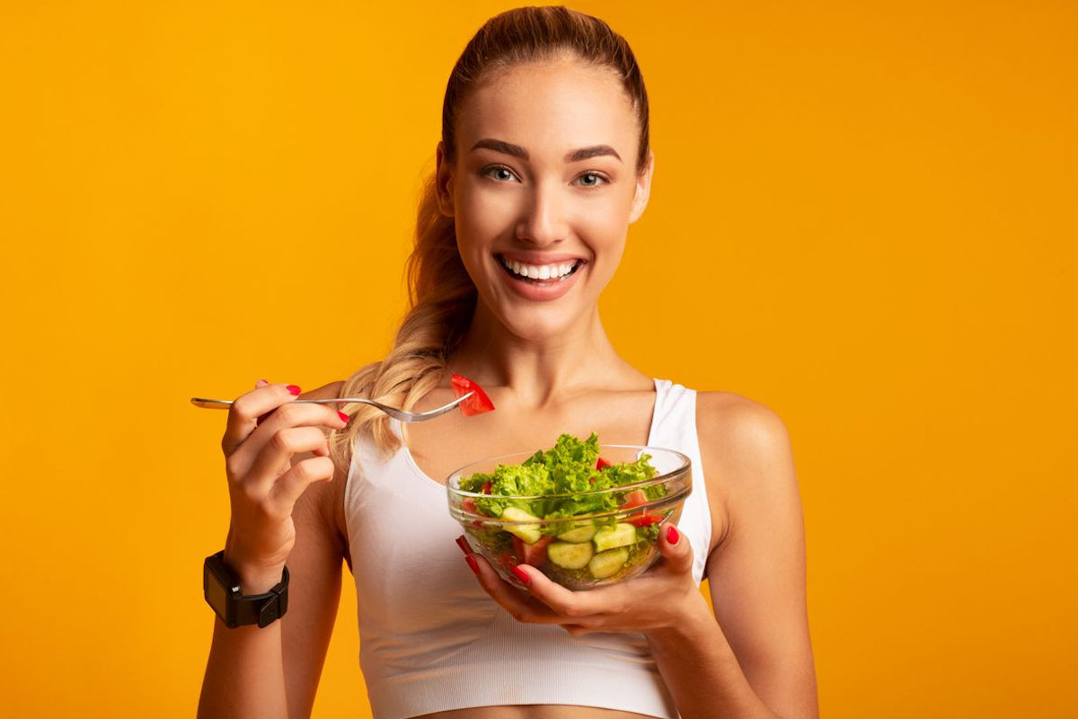 Dieta sana femenina