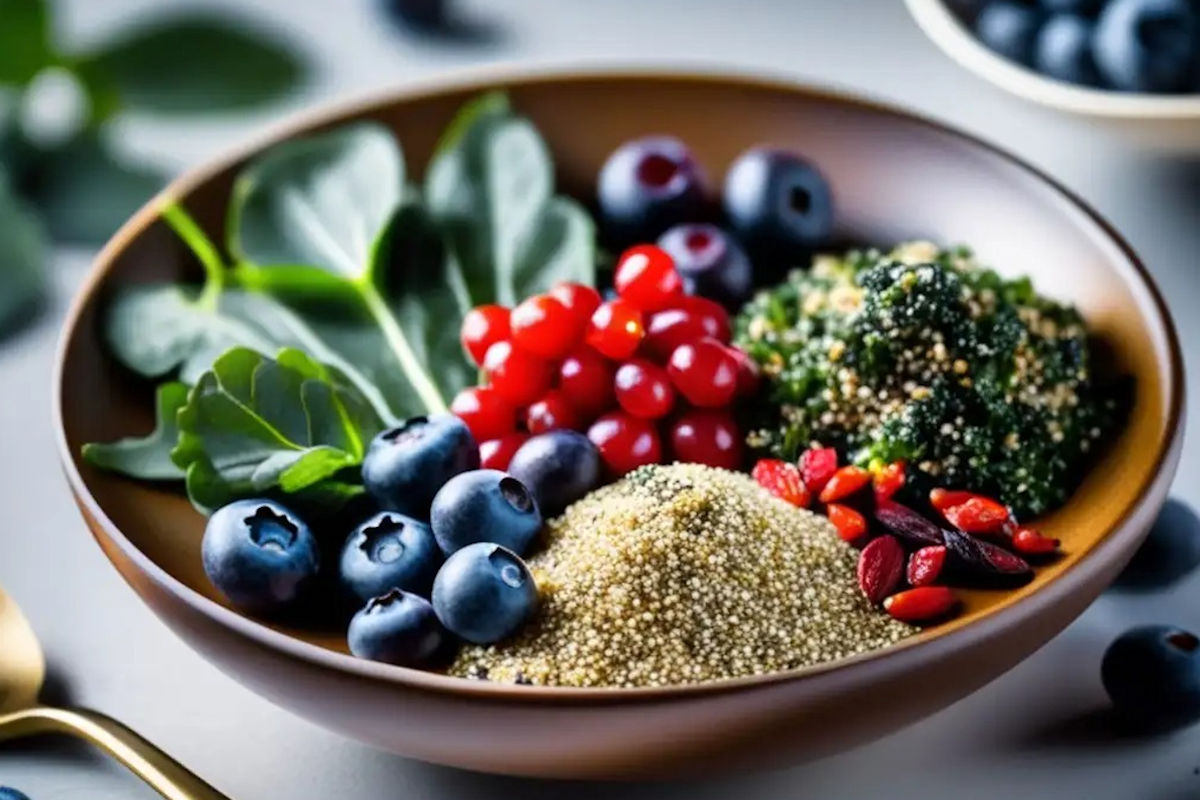 Superalimentos para dieta femenina
