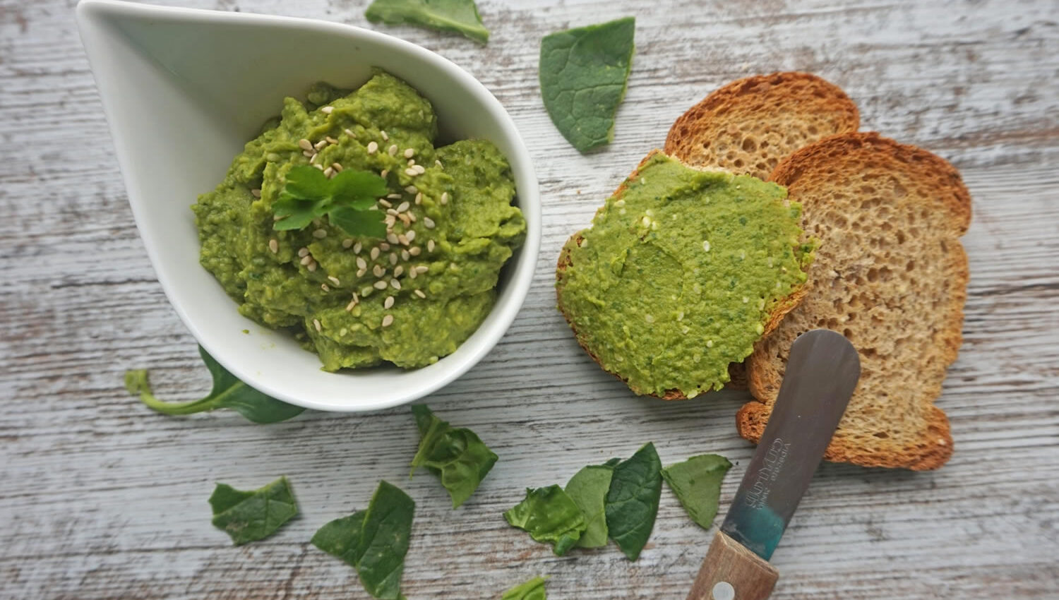 Hummus de guisantes