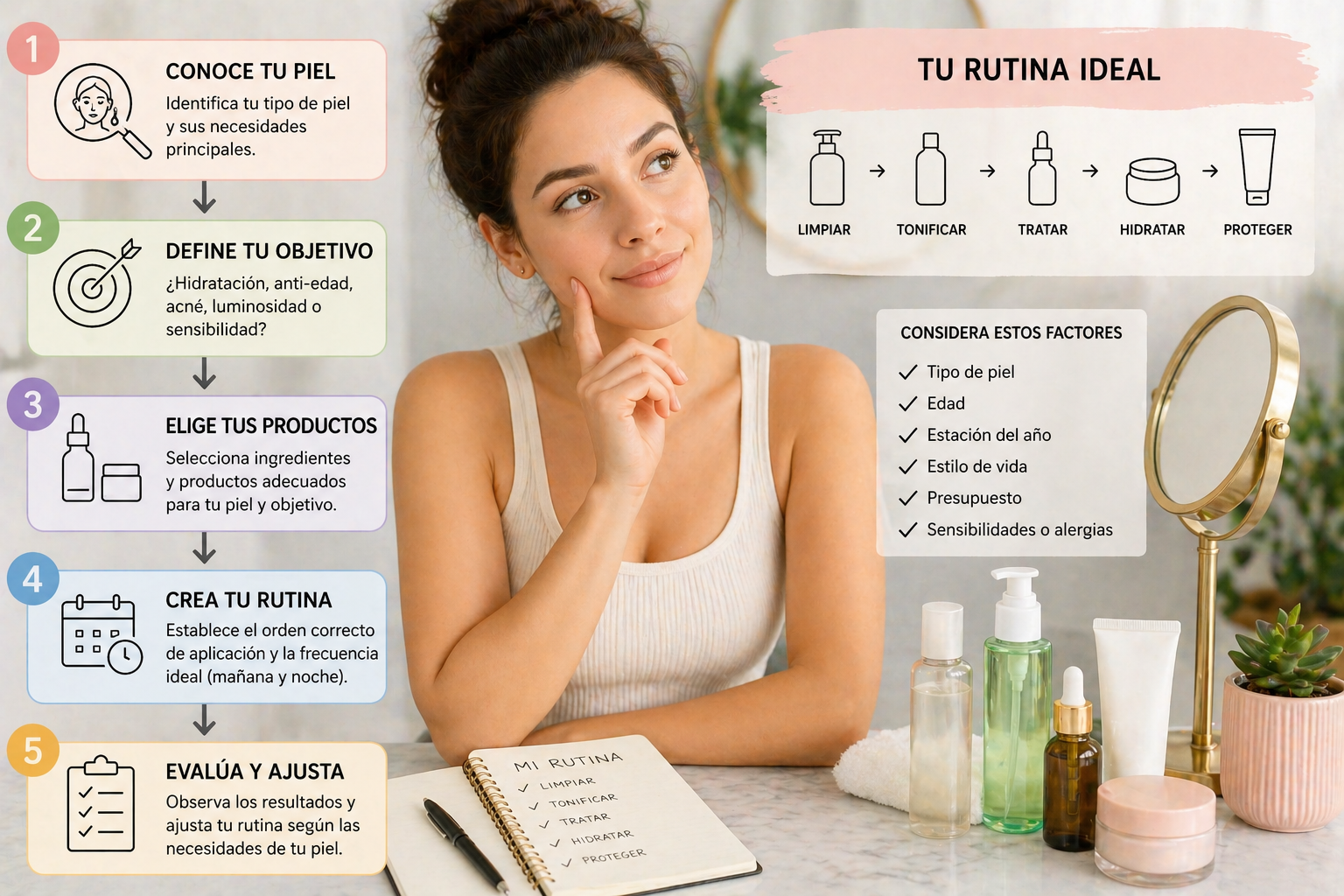 Cómo elegir tu rutina de belleza
