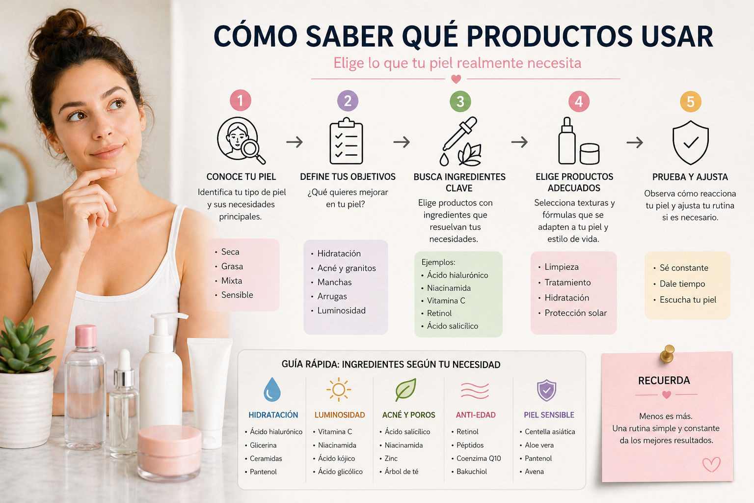 Productos de belleza para tu rutina de belleza