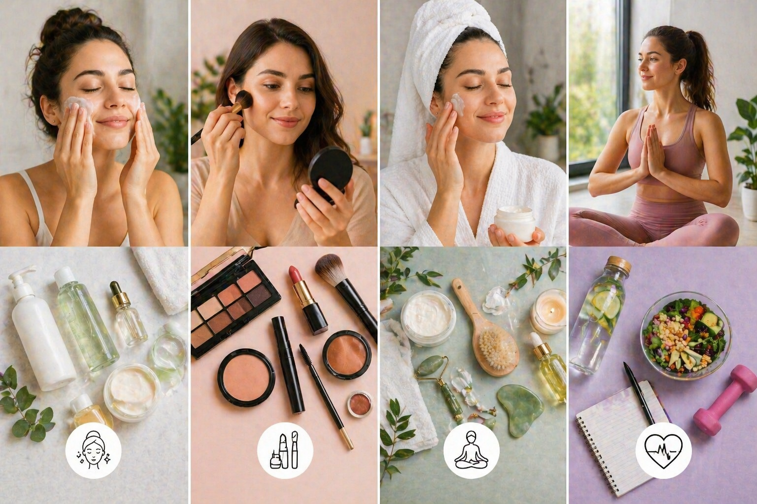 Tipos de rutinas de belleza 